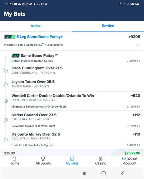 r/fanduel on Reddit: Literally just landed in Florida last night so I’m .